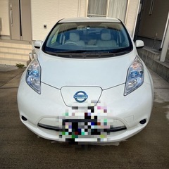 日産リーフ　電気自動車　車検満タン