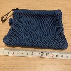 無印良品　メッシュポーチ