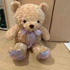 相談中　ラブリーローズベアぬいぐるみ