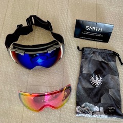 【新品レンズ付き】Smith Pro スミス プロ MARKUS EDER調光レンズ Pro スノーボード　ゴーグル ジャパンフィット　ユニセックスの画像