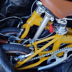 折りたたみ自転車、未使用に近い