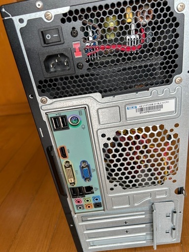OS付　ASUSディスクトップパソコン