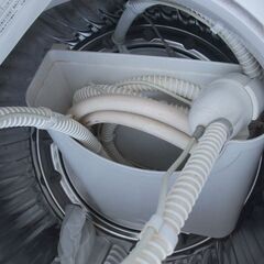 ＳＨＡＲＰ製７Ｋ全自動洗濯機ＥＳ－Ａ７５Ｅ２－Ａ　製造日は2006年と古いが使用頻度少しで良品です　風呂湯汲み取りポンプホースセットの画像