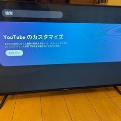 超美品ハイセンスHisense 40V型テレビ スマートTV 2024年製の画像