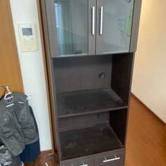 キッチン棚　炊飯器や電子レンジ置くのに最適！美品　