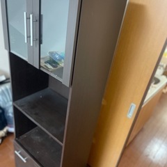 キッチン棚　炊飯器や電子レンジ置くのに最適！美品　の画像