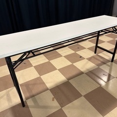 【小傷ありますが綺麗】折りたたみ式長机7台　残り1台！