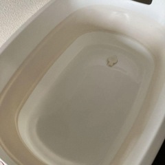 引き取り限定　ソフトタブワイド　23L 折りたたみ　洗い桶　ソフトタブ　ベビーバスの画像