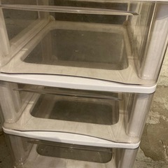 LIXIL スタックチェスト 3段 収納棚 ①の画像