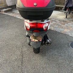 現在取引中‼️値下げ可能‼️【低走行】KYMCO125ccバイクの画像
