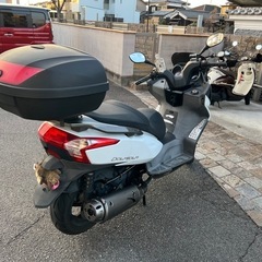 現在取引中‼️値下げ可能‼️【低走行】KYMCO125ccバイクの画像