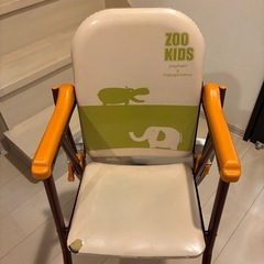 KATOJI パイプハイチェア　テーブル付の画像