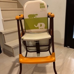 KATOJI パイプハイチェア　テーブル付の画像