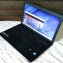 Windows11 Lenovoノートパソコン (15.6型 デ...
