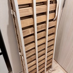 4つ折りすのこベッド セミダブル
