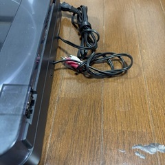 audio-technica レコードプレーヤー ブラック部品の画像