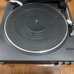 audio-technica レコードプレーヤー ブラック部品の画像