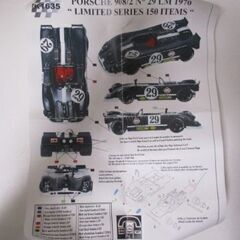 G∝80 ガレージキット プロバンスムラージュ ポルシェ 908/2 No29 ル・マン 70 リミテッド シリーズ PORSCHE LM 検：レンジキッド 未組立の画像