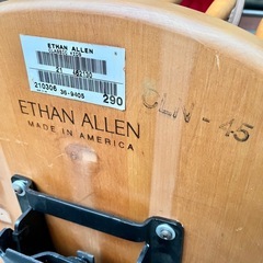 【倉庫保管中】 ETHAN ALLEN イーセンアーレン デスクチェア キャスター 昇降 回転 椅子 チェア イス ナチュラル 木製 CLASSIC KIDS アメリカ製 キャスター 付きの画像