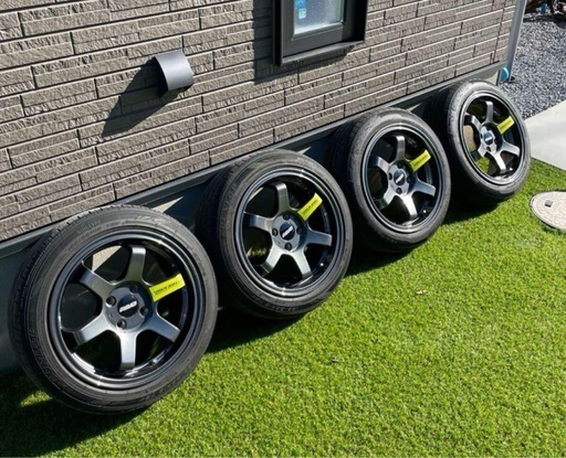 15インチ 6.5j+38 RAYS VOLKRACING TE37仕様