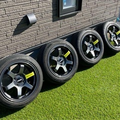 15インチ 6.5j+38 RAYS VOLKRACING TE...