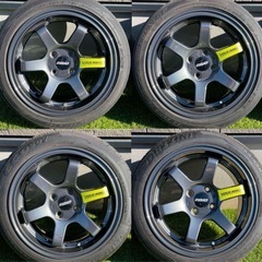 15インチ 6.5j+38 RAYS VOLKRACING TE37仕様の画像