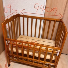 折りたたみベビーベッド