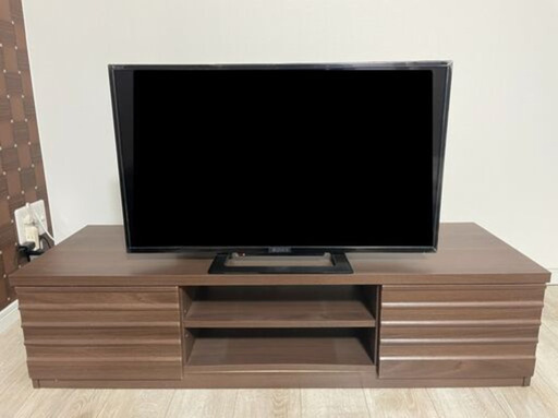 3点セット（テレビ・テレビ台・テレビ録画用HDD）