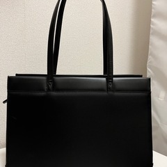 お取引先決まりました。美品　就活用バッグ　黒の画像