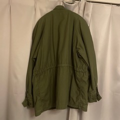 米軍　キャトルジャケット　襟なしの画像