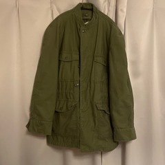 米軍　キャトルジャケット　襟なし