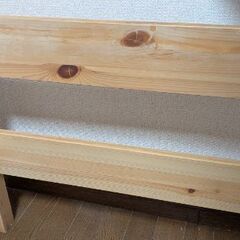 無印良品　シングルベッドの画像