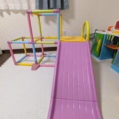 ヤトミ わんぱくスライダージム ジャングルジム すべり台の画像