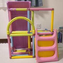 ヤトミ わんぱくスライダージム ジャングルジム すべり台の画像