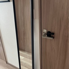 IKEA 全身鏡　ブラック