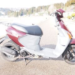レッツ４茶色　インジェクション実働50ccシルバー 原付 富山、石川、金沢の画像
