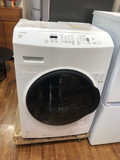 アイリスオーヤマ IRIS OHYAMA 8.0kg ドラム式洗濯乾燥機 CDK842-W 2024年製