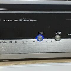 ジャンク TOSHIBA RD-XD71 HDD DVDレコーダー