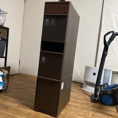 ダストボックス　3段　木目調の画像