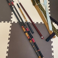 渓流釣り4本まとめて