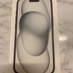 新品未Apple iPhone 15 ブラック 本体 128GB