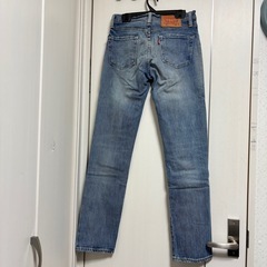 未使用 LEVIS リーバイス 511 W28 L32 ダメージデニムの画像
