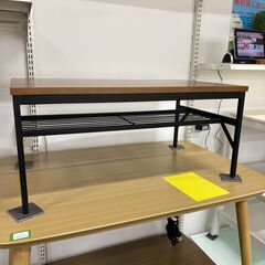 ★ジモティ割引あり★ ローテーブル 木目調 茶 W(幅)80×D(奥行き)45×H(高さ)36cm ※クリーニング済みの画像