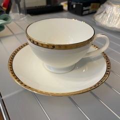 【TIFFANY 】【在庫2点】　【カップ&ソーサ  】【管理番号12806S】の画像