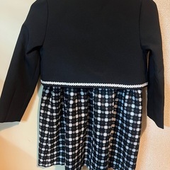 入学式　冠婚葬祭　子供服　女児　120サイズ の画像