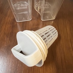 無印　麦茶ポット　2個　プラス予備フタの画像