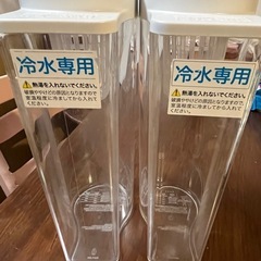 無印　麦茶ポット　2個　プラス予備フタの画像