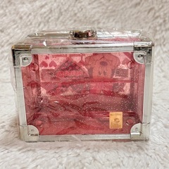 Disney ディズニー ミニーちゃん バニティケース 小物入れ 平成レトロの画像