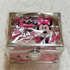 Disney ディズニー ミニーちゃん バニティケース 小物入れ 平成レトロの画像