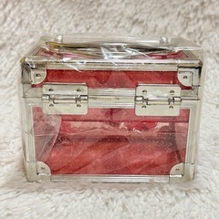 Disney ディズニー ミニーちゃん バニティケース 小物入れ 平成レトロの画像